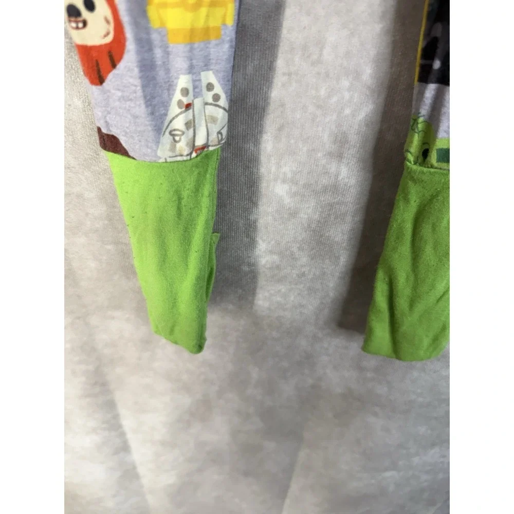 Little Sleepies Zippy Star Wars One Piece Bamboo Pajamas Kids Size 3T